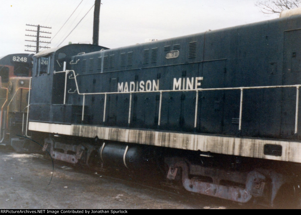 Madison Mine #1, engineer's side view